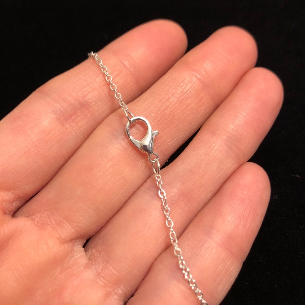 Silver Tone Flying Elephant Pendant Necklace - Picture 5 of 8
